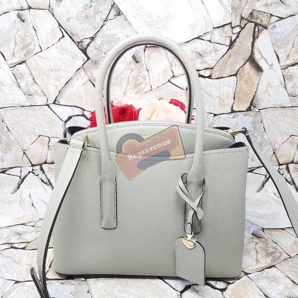 True Taupe Medium margaux Satchel Kate Spade - Picture 2 of 13